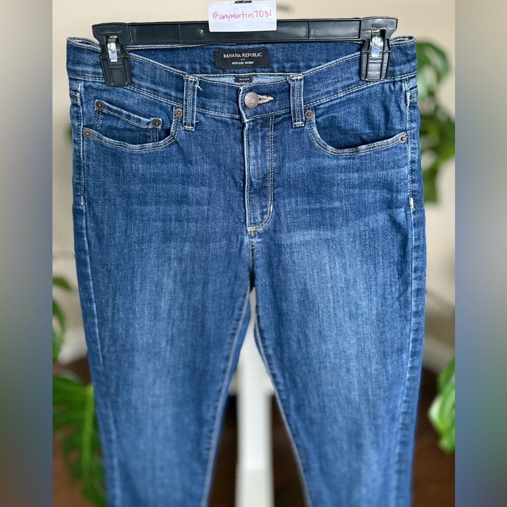Banana Republic High Rise Skinny Jeans, 27/4 - Picture 2 of 9